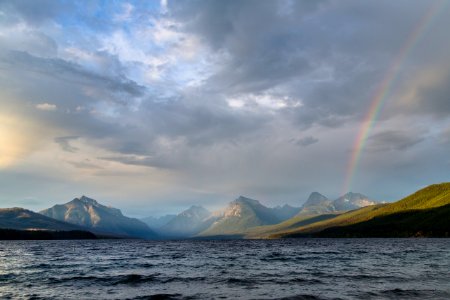Rainbow at Lake McDonald for Centennial InstaMeet (3)
