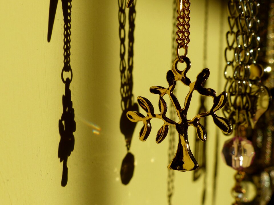 Gold necklace chain