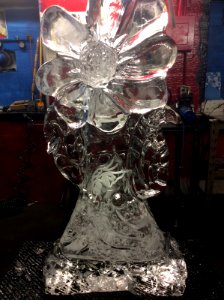 Ice carving!