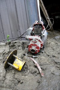 Equipment and facilities were damaged