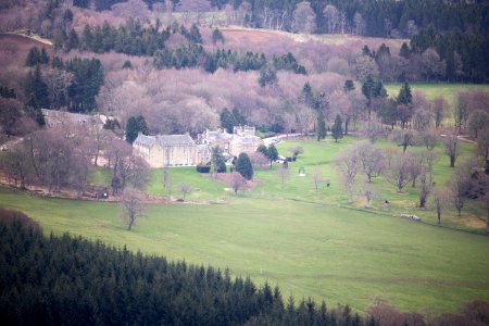 Pitodrie House from Benachie