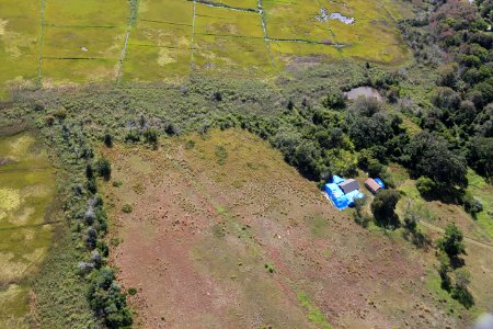 Aerial view of Wertheim National Wildlife Refuge visitor center - 2016