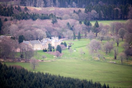 Pitodrie House from Benachie