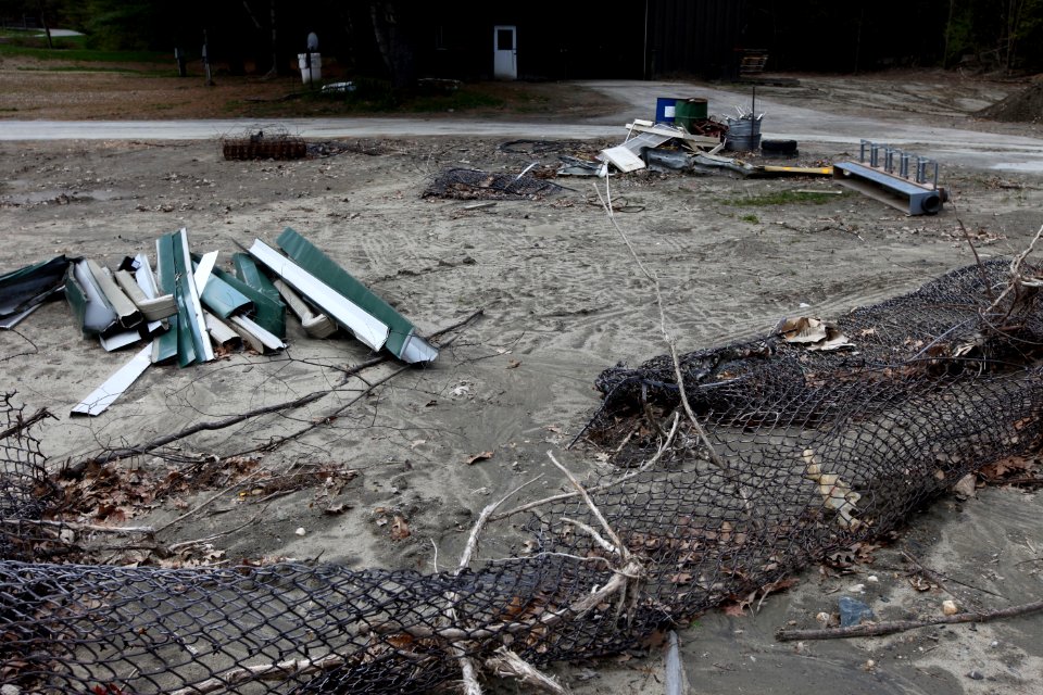 Tropical Storm Irene damage