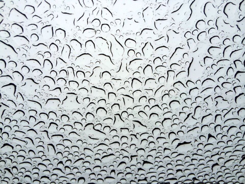 Glass surface transparent