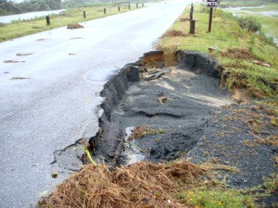 Erosion damage