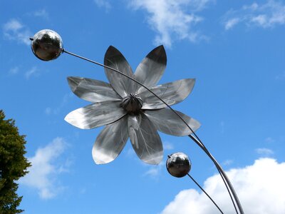 Deco metal art photo