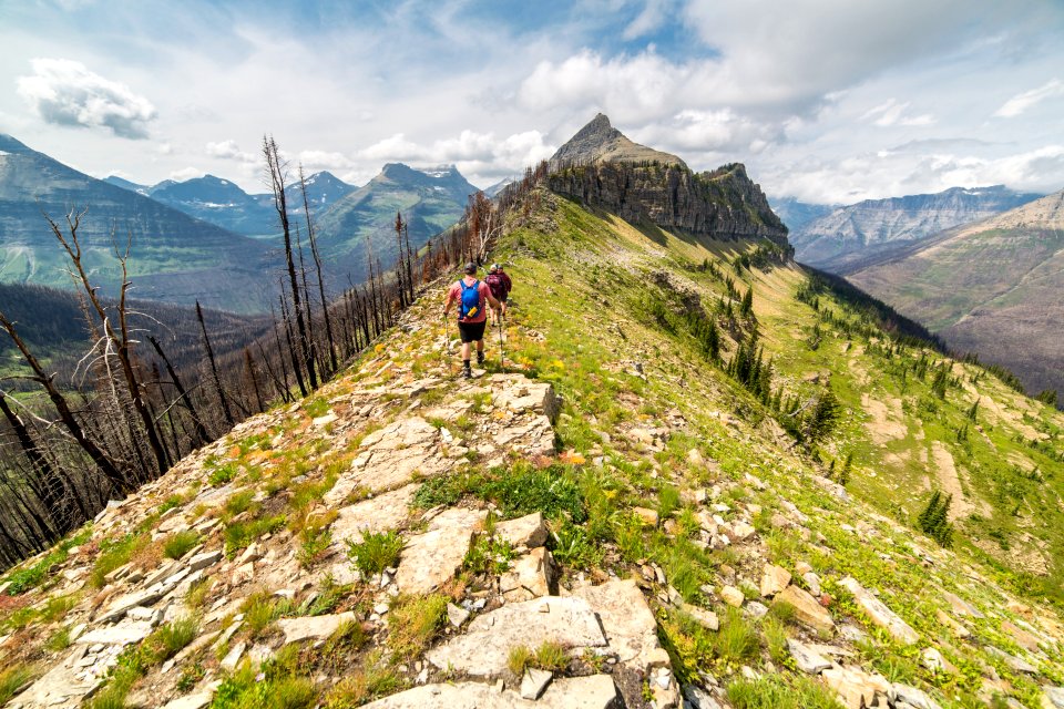 Hikers on Tinkham Mountain Ridge (5)