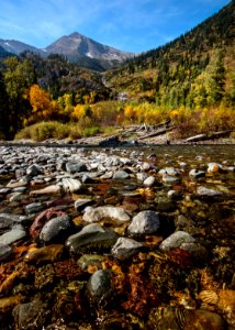 McDonald Creek and Heavens Peak