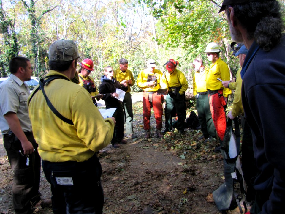 Preparing for a busy day of tree clearing after Hurricane Sandy (NY)
