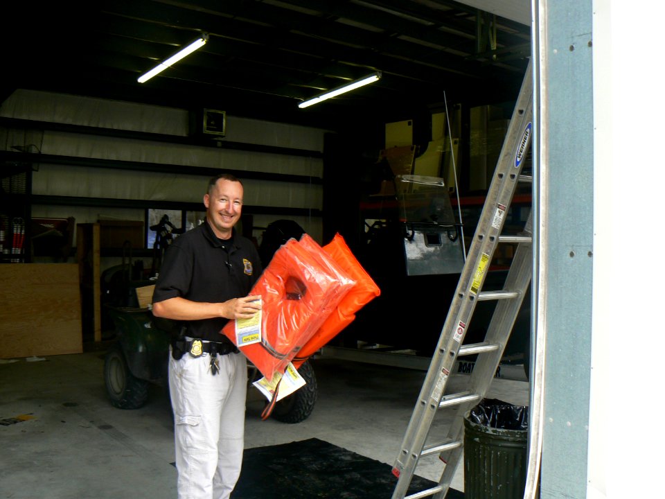 Hurricane preparation at Chincoteague NWR, VA