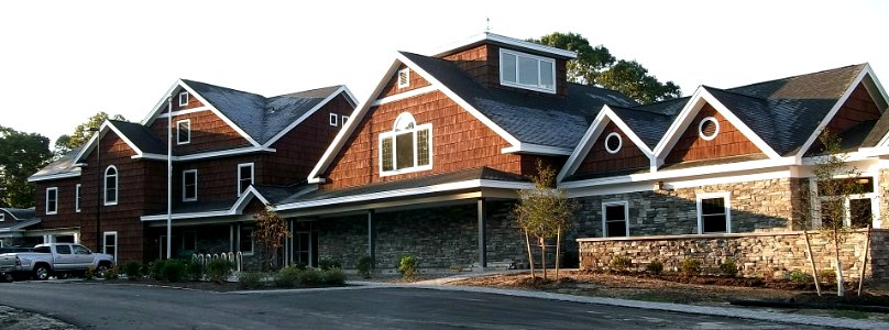 Front of Visitor Center Building