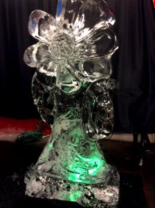Ice carving!
