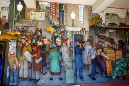 Coit Tower Mural photo