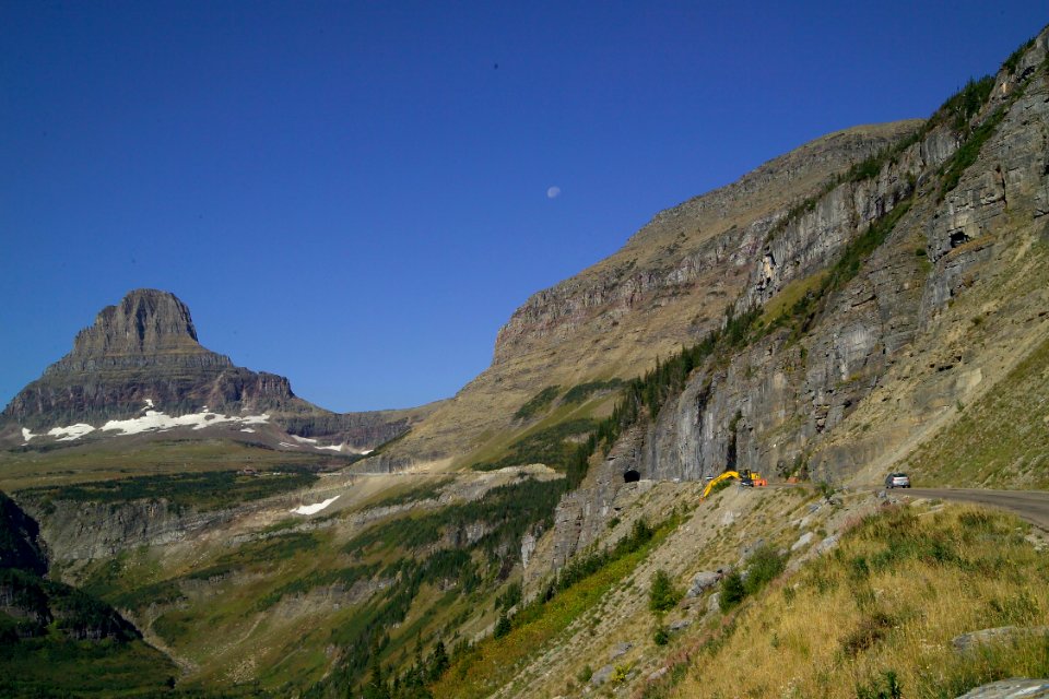 Looking west towards Logan Pass