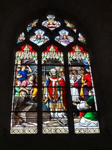 France stained glass window
