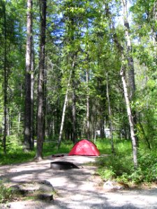 Camping in Glacier Park