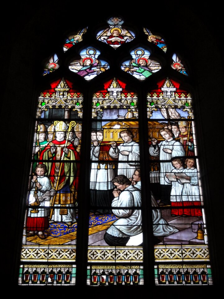 France stained glass window