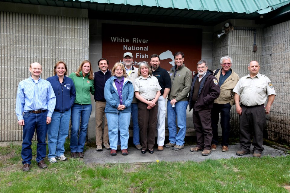 Dan Ashe, Northeast Regional Directorate, Regional Office and White River National Fish Hatchery Staff