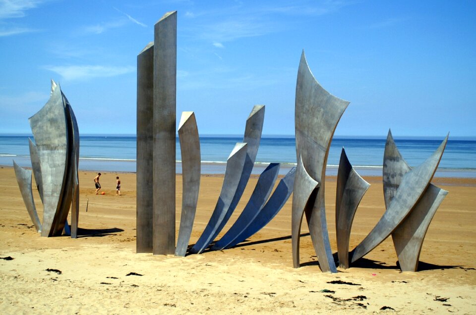 Beach coast monument