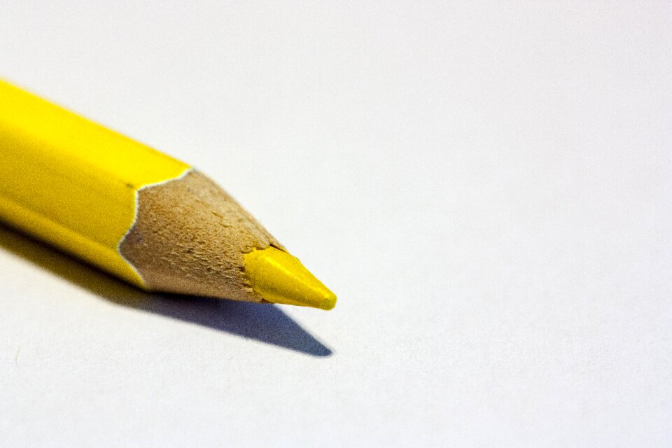 Colorful colour pencils crayons