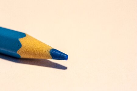 Colorful colour pencils crayons