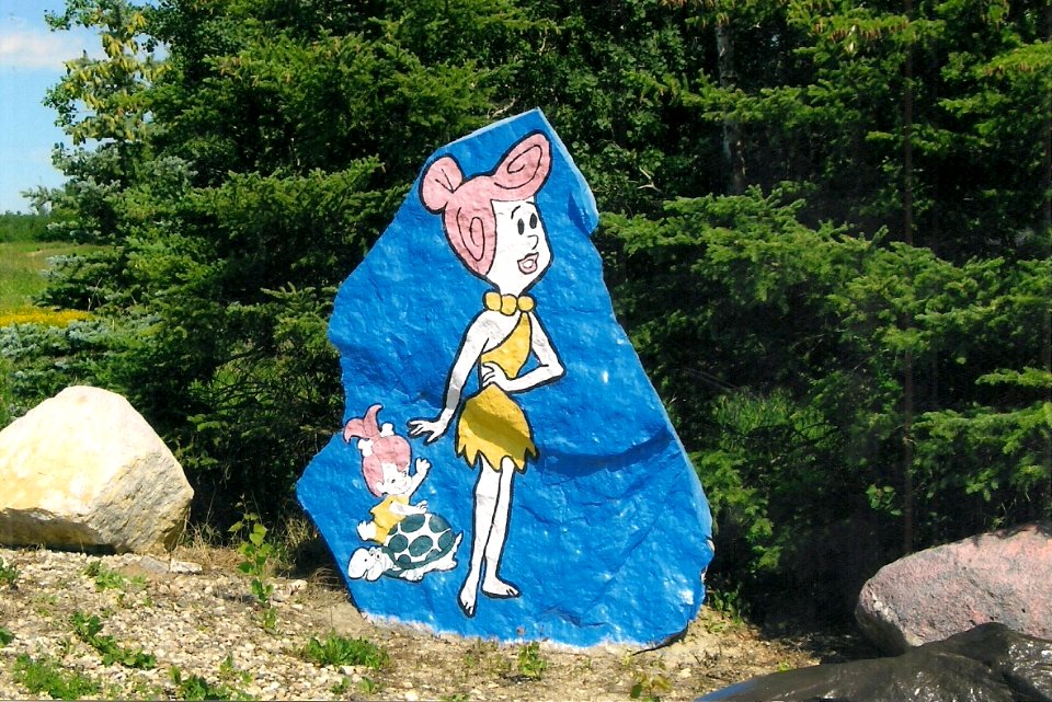 Middle Lake, Saskatchewan - Pebbles & William