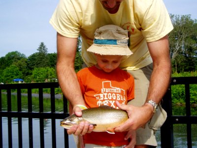 Northeast Fishery Center's Annual Fishing Event