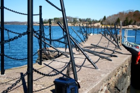 Damage at Stewart B. McKinney National Wildlife Refuge (CT)