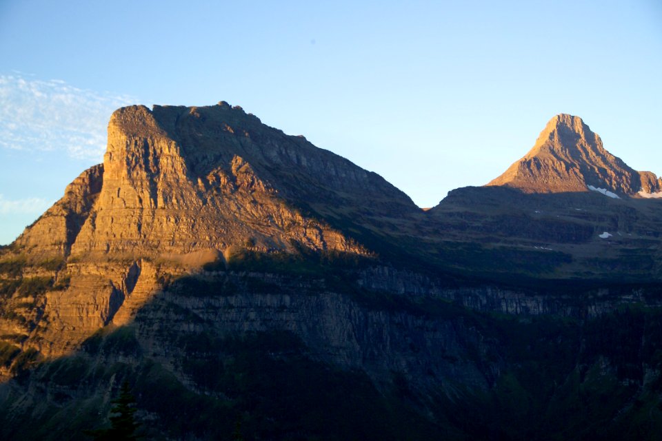 Logan Pass at sunrise