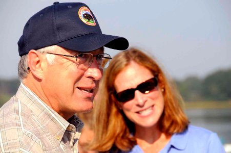 Secretary Salazar visits Great Bay