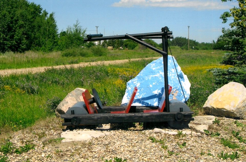 Middle Lake, Saskatchewan - Flintstones' Car