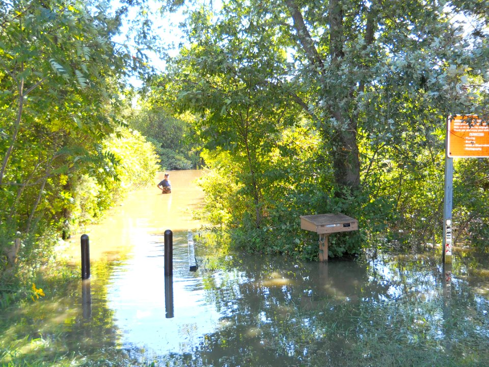 Flooding at Wallkill River National Wildlife Refuge