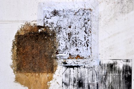 Spuren an der Wand