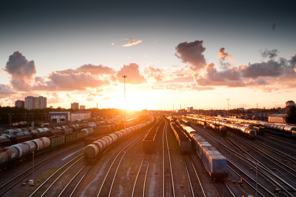 Railroad transportation transport photo