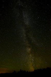 Milky Way over Big Prairie