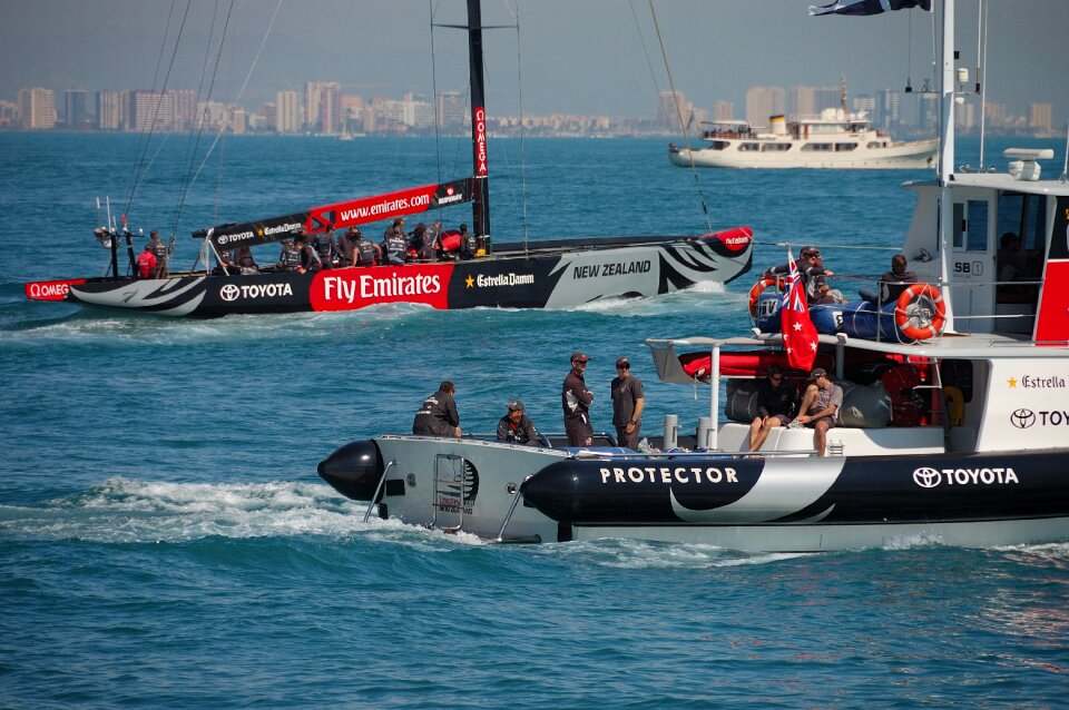 America's cup valencia team new zealand
