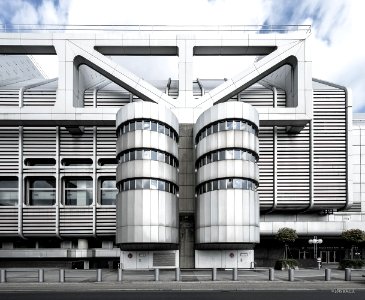 ICC - Internationales Congress Centrum. Berlin, Germany. built between 1975-79. architect Ralf Schüler, Ursulina Schüler-Witte.