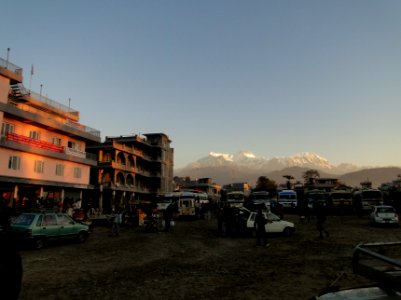 Pokhara bus stop
