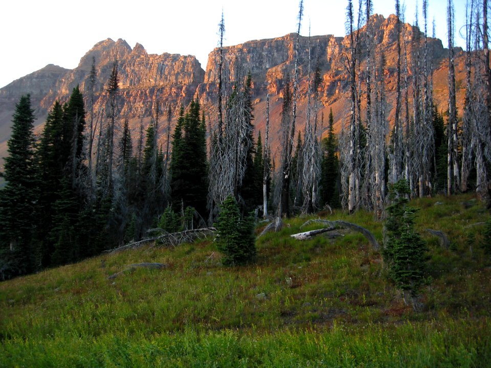 Sunset on the Continental Divide