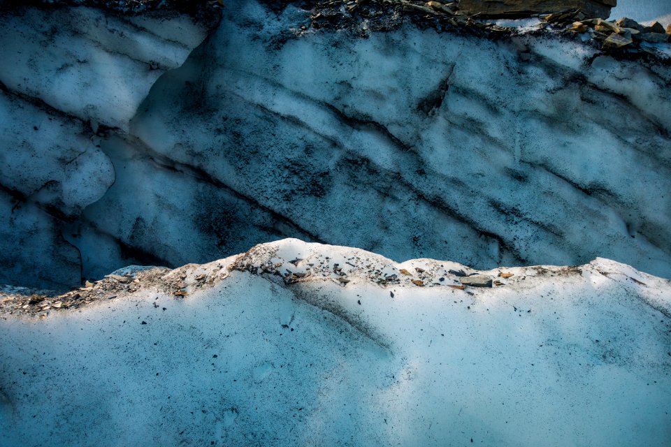 Grinnell Glacier Ice photo