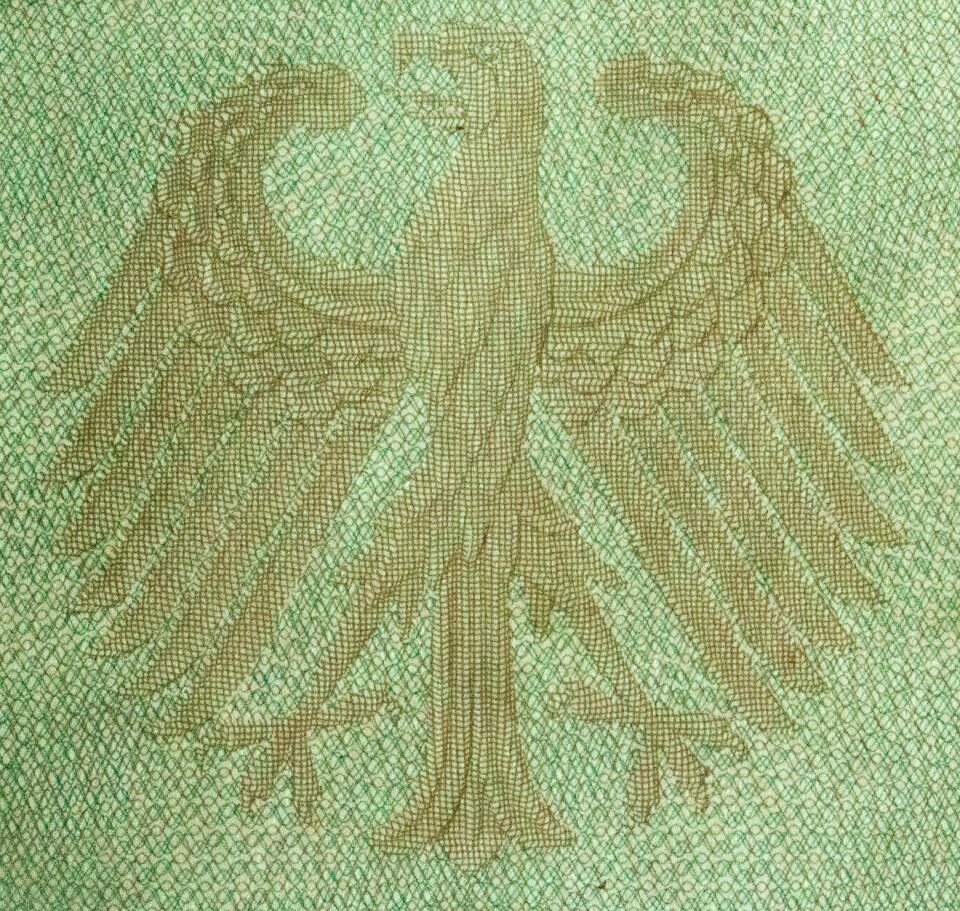 Heraldic animal germany golden