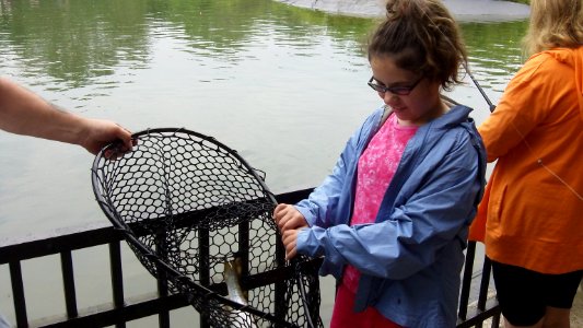 Northeast Fishery Center's Annual Fishing Event