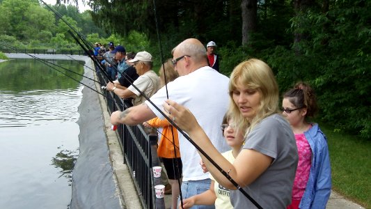 Northeast Fishery Center's Annual Fishing Event