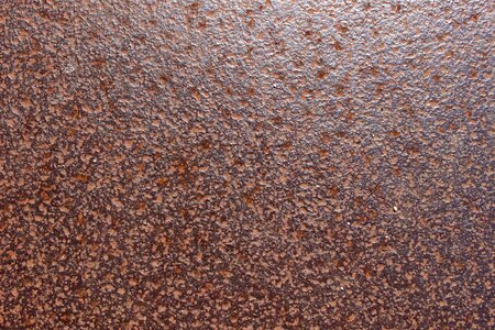 Ground hot plate rust