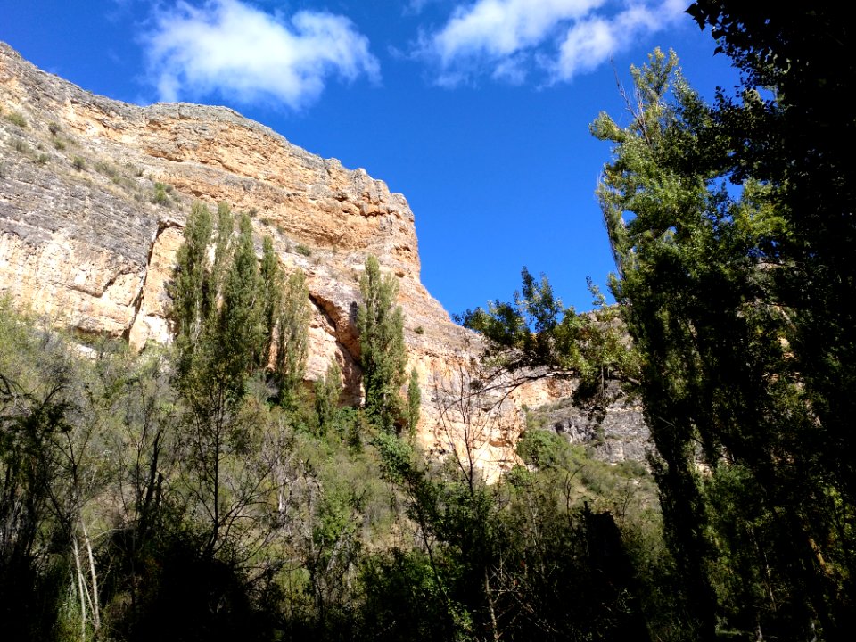 Paredes verticales de las Hoces del Río Duratón