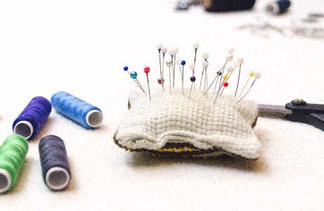 Sewing pillow fabric