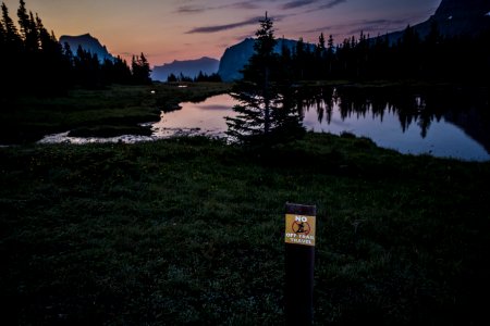 Please Stay on the Trail