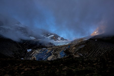 Jackson Glacier at Sunrise photo