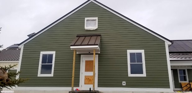 Canaan Valley National Wildlife Refuge Siding  completion on south side